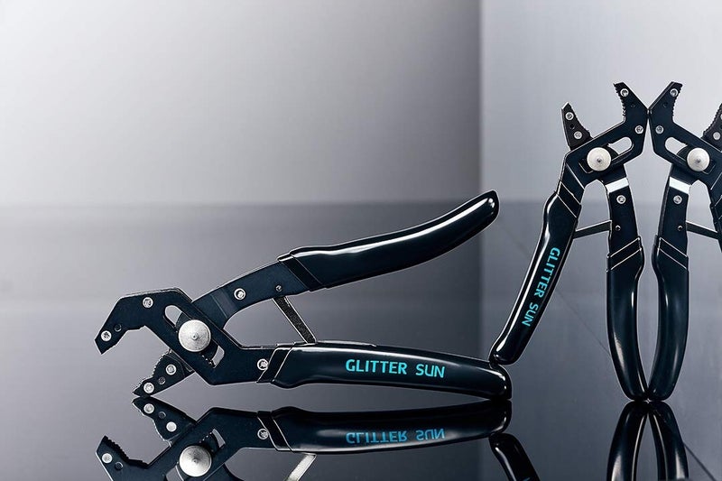 Glitter Sun Robo-Grip Style, Radial Style Jaw, Self Adjusting Pliers (7 inch) - Image 2